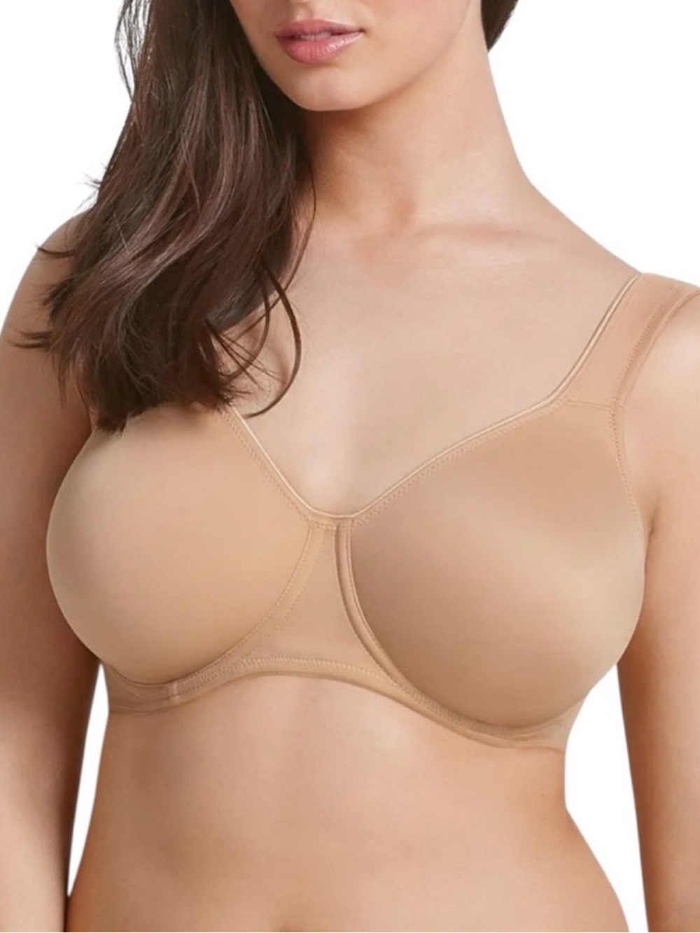 NEW Anita Rosa Faia Nude Twin Full Coverage Seamless Underwired Bra 5490